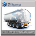 30.5 tons Bulk Powder Cement Tanker Semi Trailer, 3 axle lifting aluminum tank truck trailer